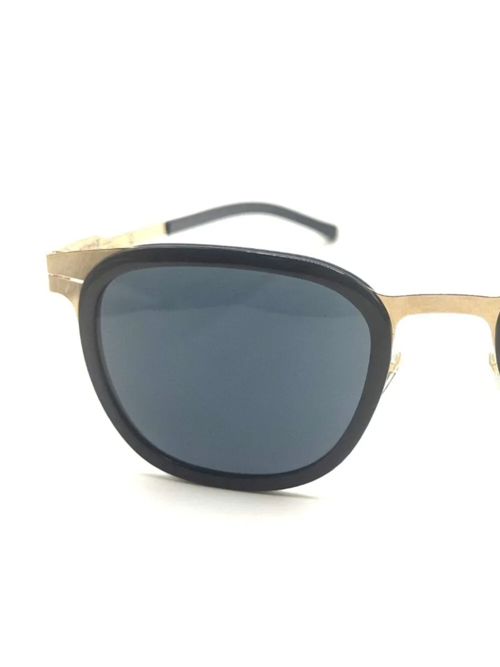 NEW IC! BERLIN RUMMELSBURG ROSE GOLD/BLUE UNISEX SUNGLASSES 50MM 23 145